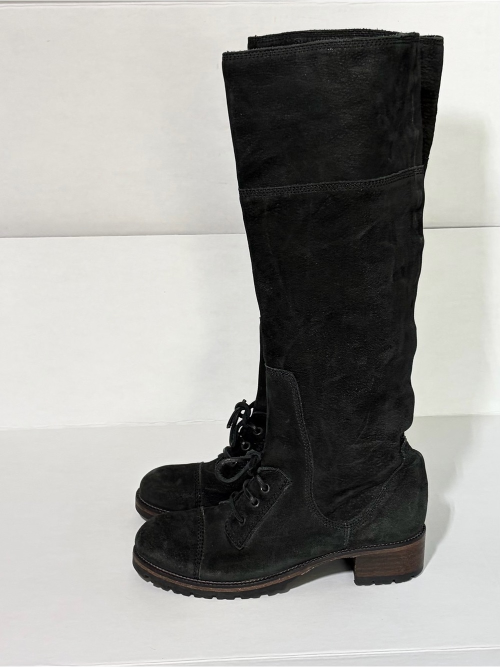 Barney’s New York Coop Knee High Oxford Boots